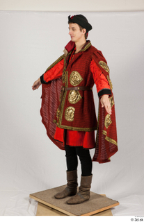 Photos Medieval Knight in cloth armor 4 17th century Historical clothing a poses whole body 0002.jpg